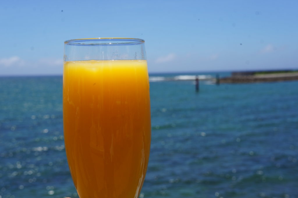 <strong>Orange Juice</strong>　580<small>yen</small><br>