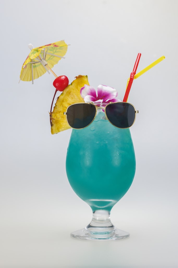 <strong>バージンブルーハワイ<br>〜Virgin Blue Hawaii(Non-Alcoholic)〜</strong>　1,100<small>円</small><br>