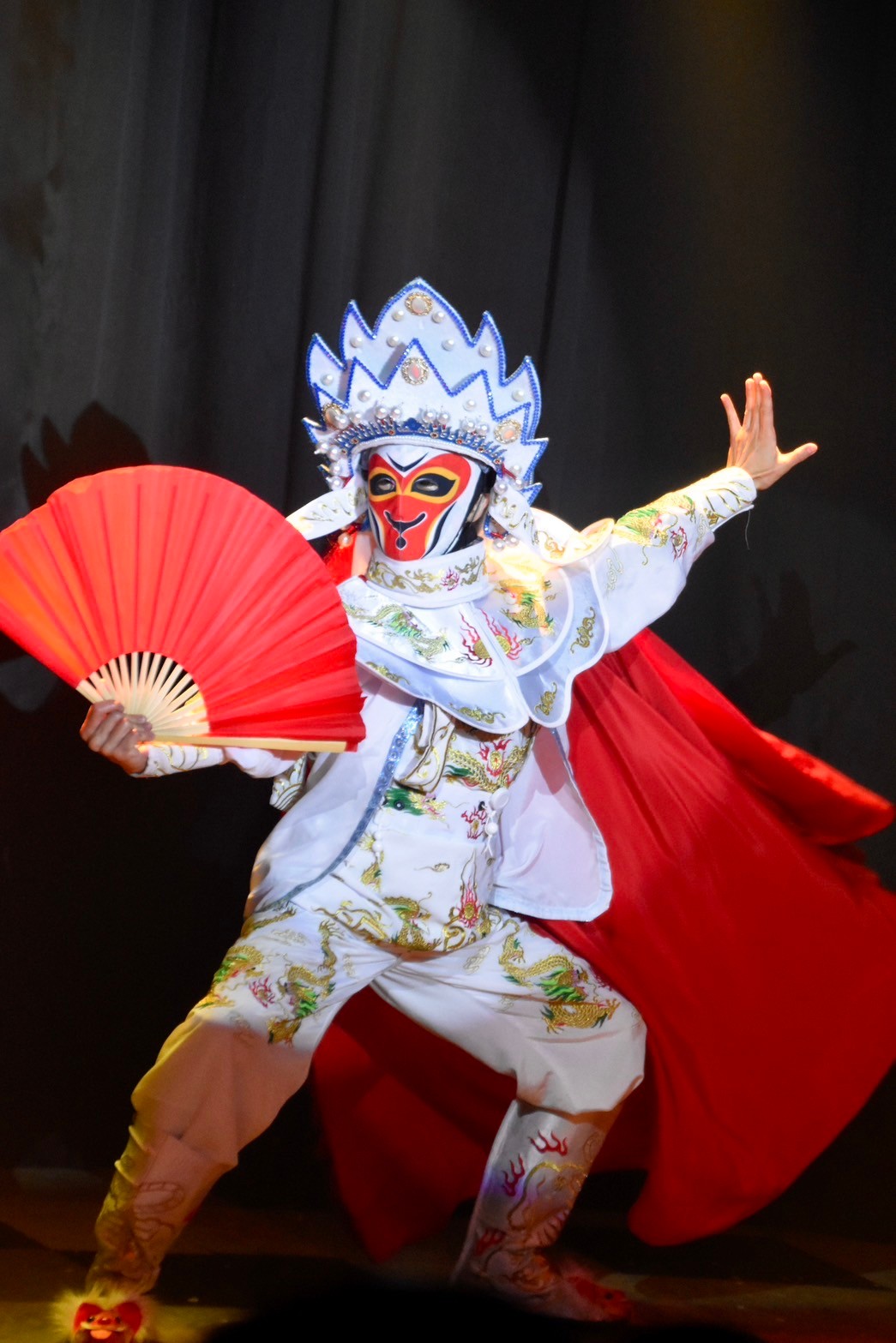 インドネシア舞楽面　パンジ王子 2SHOT撮影会ありがとうございました！！ キラキラのスパンコール衣装